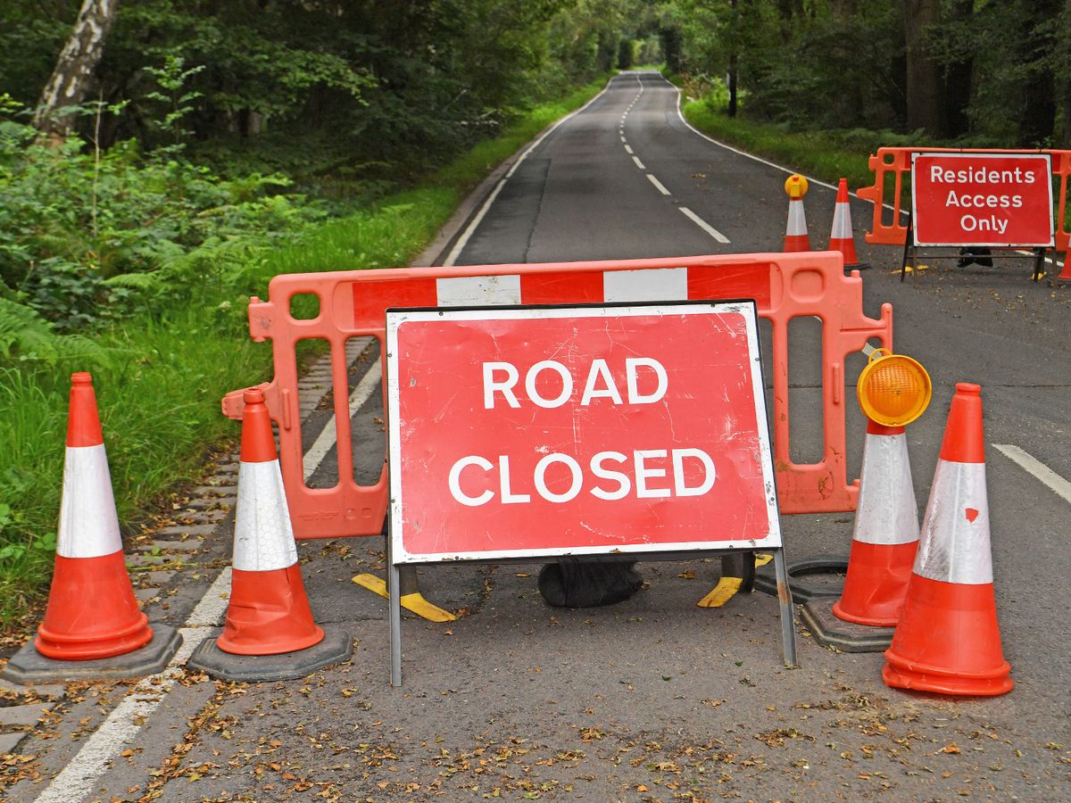 Road closure Shute End June 29th - July 1st