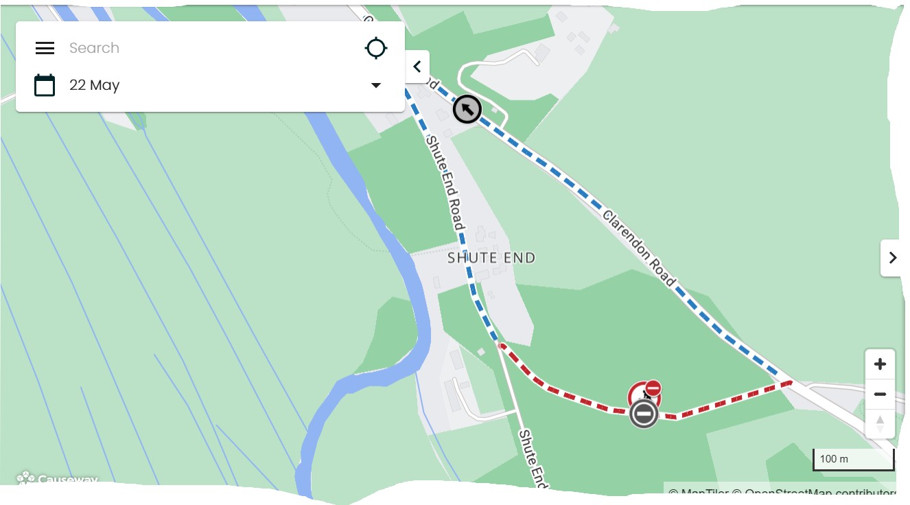 Road closure